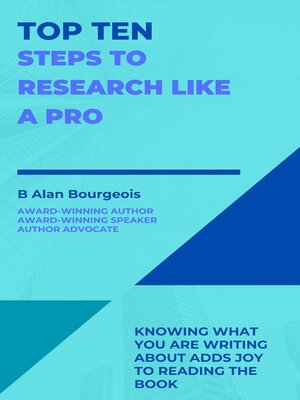 cover image of Top Ten Steps to Research Like a Pro